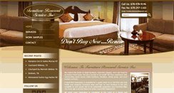 Desktop Screenshot of furniturerenewalservice.com